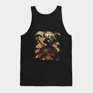 Vintage Undead Samurai Tank Top